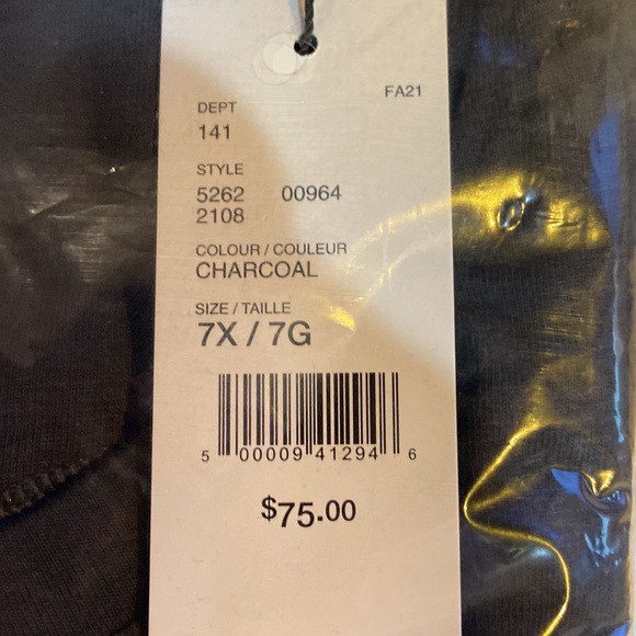 Britches Big & Tall Men’s wear long sleeve shirt - Picture 5 of 5